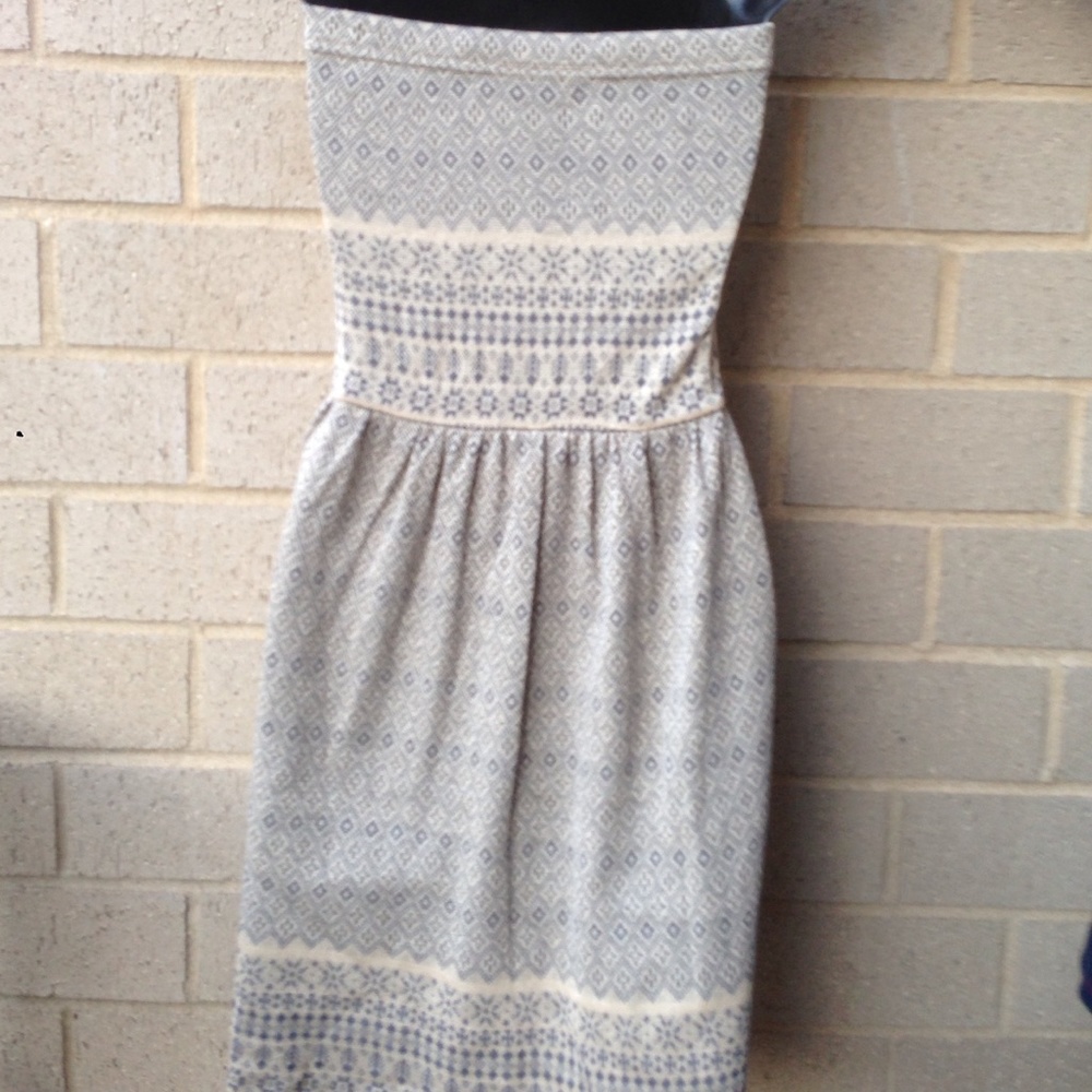 Strapless sweater dress Sz M 4124 - Picture 4 of 4